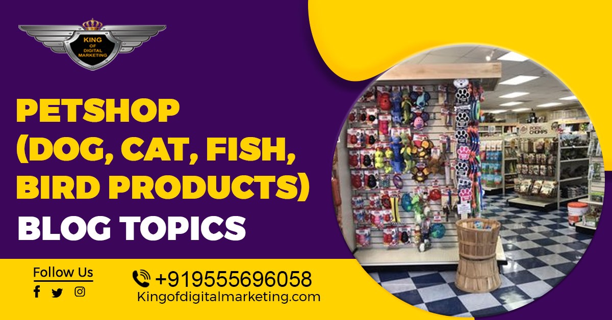 Petshop Blog Topics